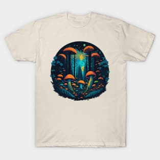 Magic world of mushrooms T-Shirt